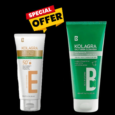 عرض حصري: كولاجرا غسول + واقي شمس كريم جل